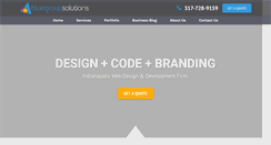 Desktop Screenshot of bluegroupsolutions.com